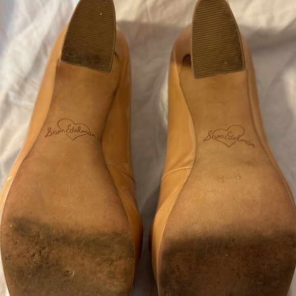 Barely worn Sam Edelman platform heels peekaboo toe - Picture 4 of 4